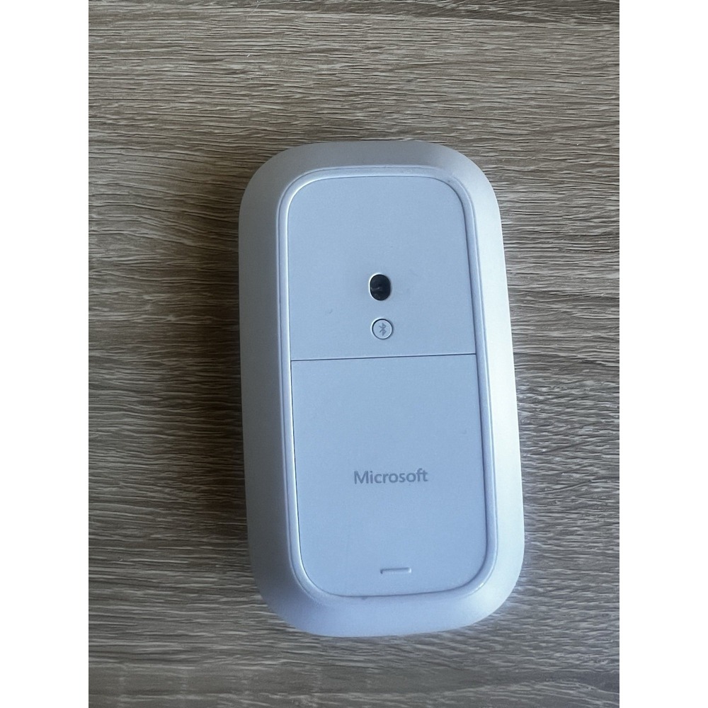 Microsoft Surface Wireless Computer Mouse -‎ Platinum - Bluetooth Tested - Picture 2 of 5